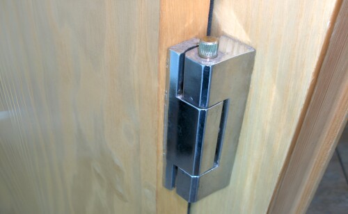 Puertas acústicas de madera TCM - Bisagra